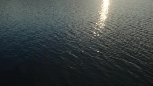 Meereskräuseln am Abend