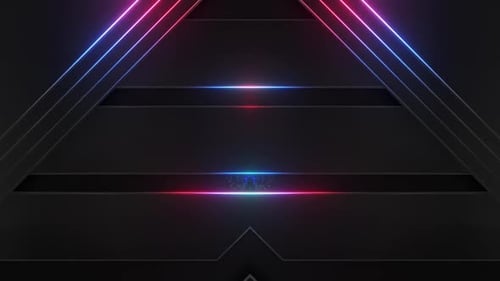 Fond abstrait néon futuriste