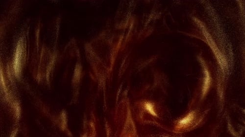 Gold Texture and Defocused YellowOrange Sparkling Fluid Motion Bring Art to Life