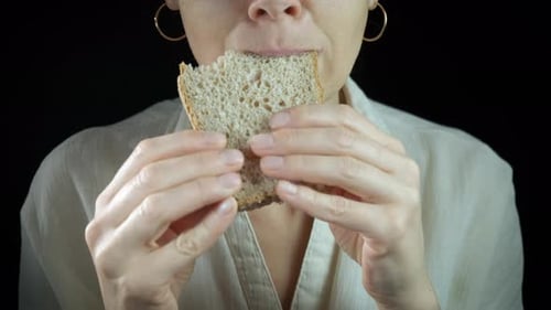 Female Eat Free Bread