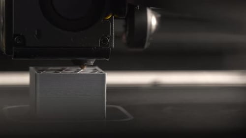 Working 3D Printer 09