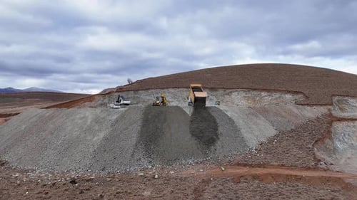Sand Dump Truck
