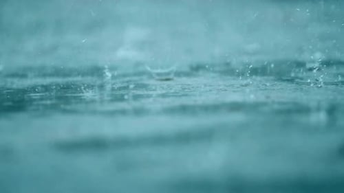 Water Drop Falling
