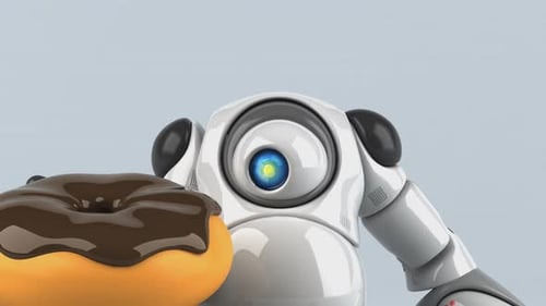 Großer Roboter - 3D-Animation