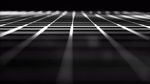 Abstract Digital Grid Lines Animated Background