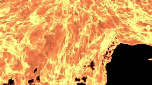 Verschiedene Erscheinungsformen von Feuer auf transparentem Hintergrund