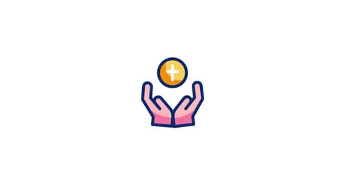 Animiertes Kommunion-Symbol