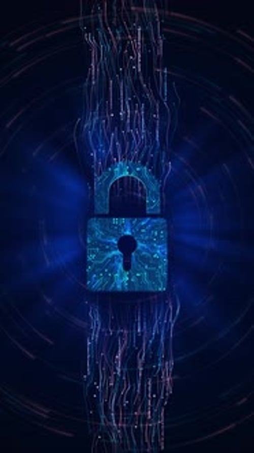 Digital Background Security Systems Data Protection Cyber Security Protection of Private Information