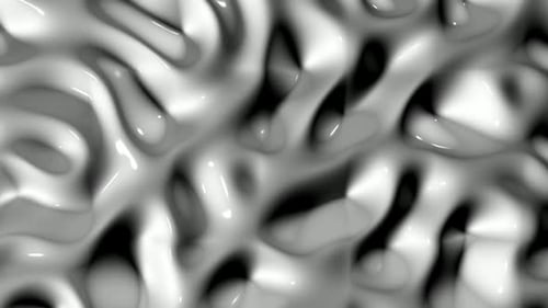 Luxuriöser Hintergrund mit weißen Plasmawellen, exklusiver 3D-Renderer, Reflexion, einzigartiges Design