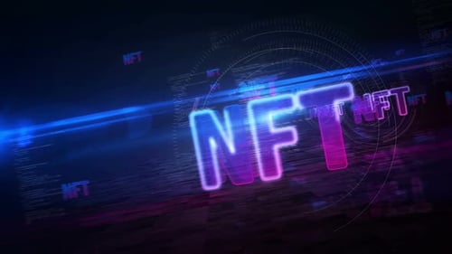 NFT symbol looped tunnel