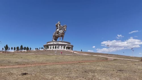 Chinggis Statue