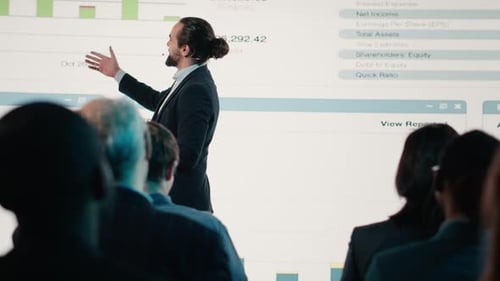 Inspirational Business Presentation at International Summit