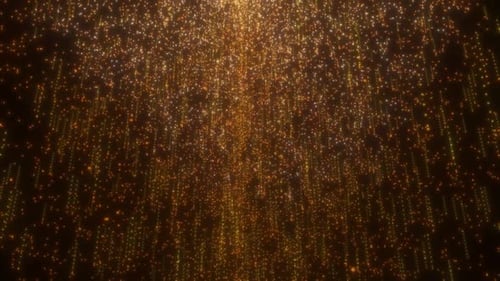 Golden light particles