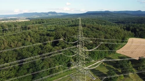 torre de transmissão elétrica