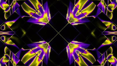 Event, Party, Music Concert Visual 4K Endless Bright Neon Colored Background 058