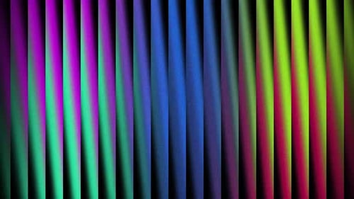 Animation de boucle de fond de mouvement de ligne verticale dégradé coloré moderne