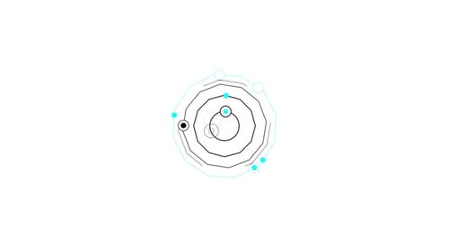 HUD Element for Scifi Interface on the Alpha Channel