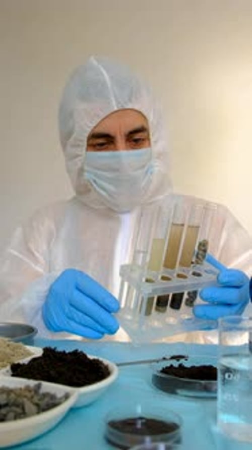 Soil Testing in the Laboratory Selective Focus