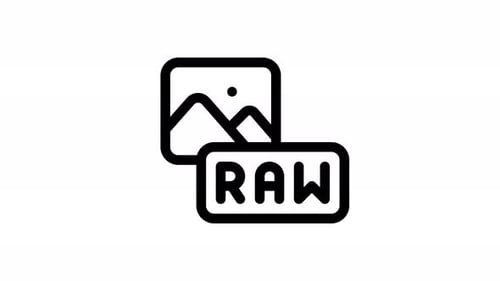 raw line icon animation