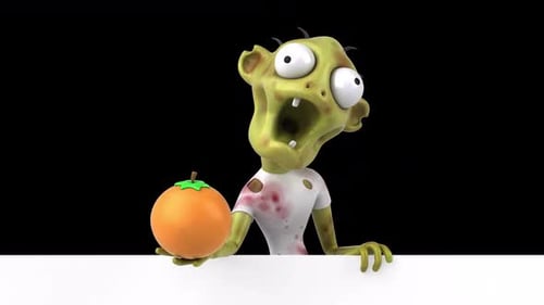 Fun zombie - 3D Animation