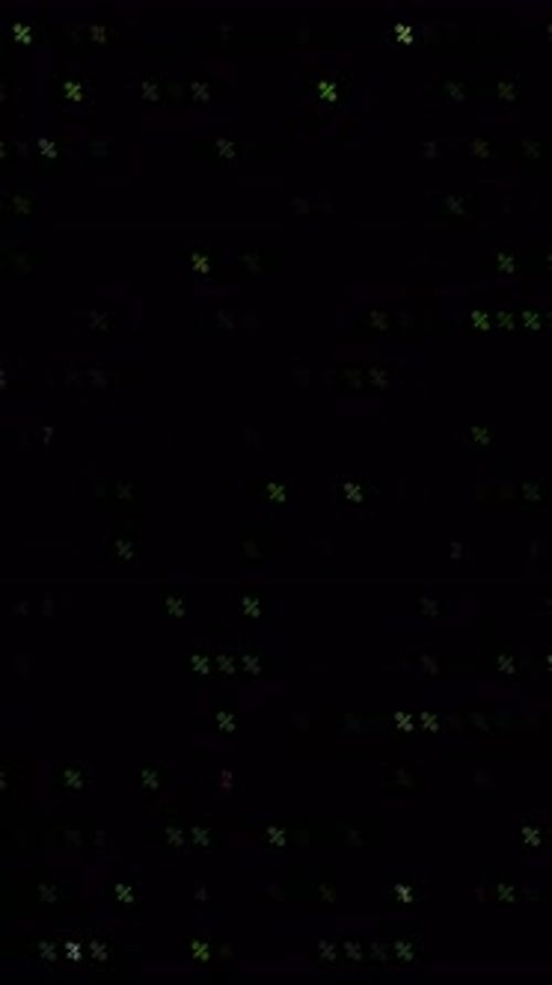Dark Animated Virtual Background For Black Friday