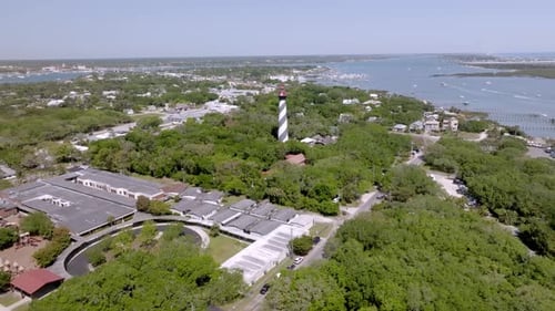 St. Augustine lighthouse in St. Augustine, Florida.
