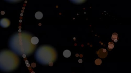 Softly Shimmering Bokeh Blur Circles Background