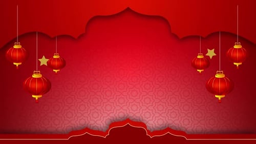 Islamischer Ramadan-Loop-Hintergrund