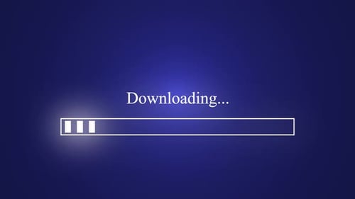 Loading bar progressing animation 100 percent countdown, Loading Bar and Loading Complete