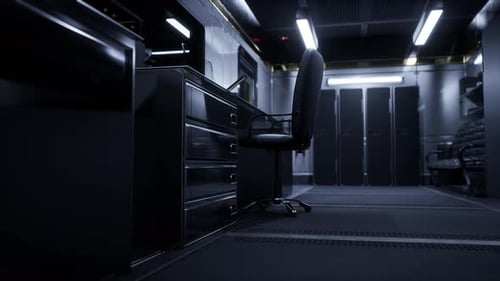 Futuristic Office and Communication Network Center