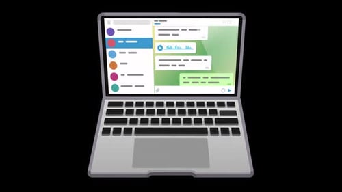 Laptop Animated Emoji