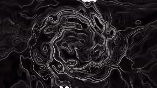 Abstract Flowing White Lines Motion Background Loop