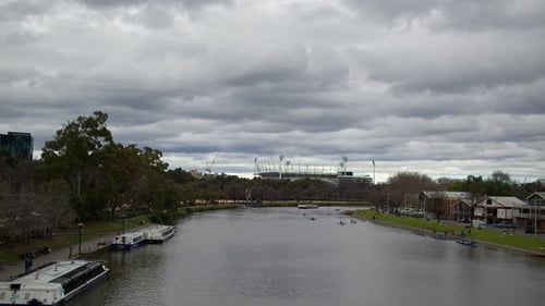 Time Lapse of the Melbourne Cricket Ground.