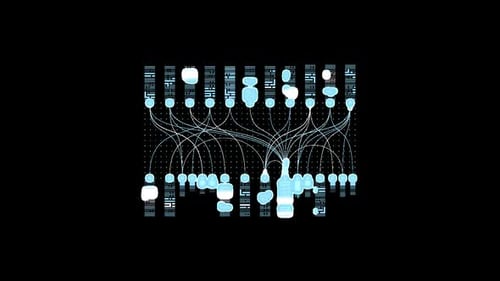 Interface Collection: Continuous main loop of elements passing through connected circuits through li
