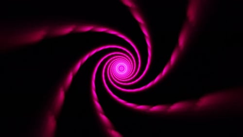 vj loop purple endless spiral beams of light abstract background