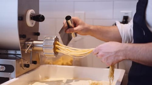 Making Fresh Pasta with an Industrial Pasta Machine