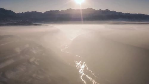 Cinematic View Of Xinjiang, China