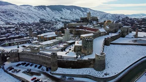 Rabati Castle at the Winter