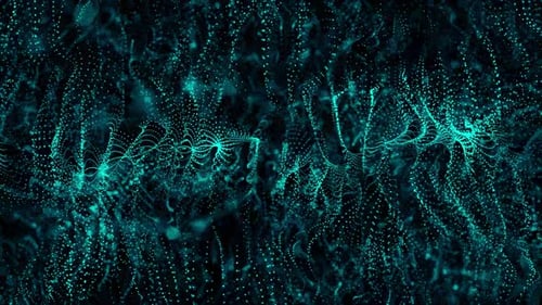 particle wave animated background. Vd 243