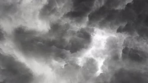 Dark Clouds Rolling Across the Sky