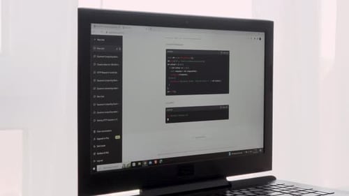 Artificial intelligence displayed on a computer screen