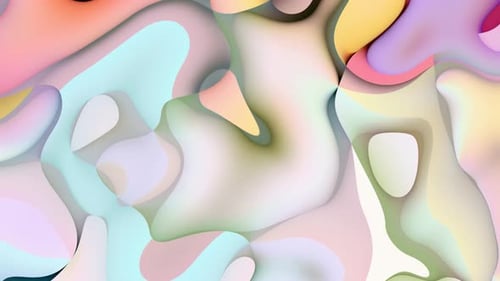 Animation Color Wavy liquid . Vd2195
