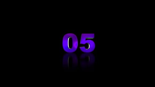 10 Second Countdown 3D