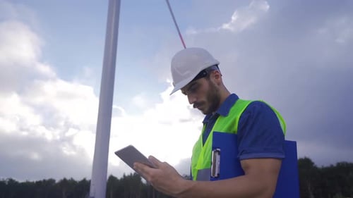 Wind turbine engineer.