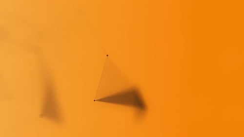 Abstract Modern Geometric Network Connection Background Animation