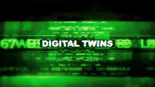 Glitch Style Digital Text Reveal Animation