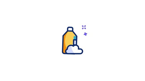 Detergent Animated Icon