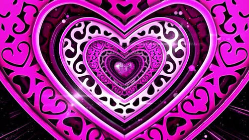 Corazones tallados de San