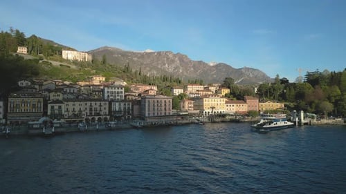 Enjoy the Stunning View of the Tranquil and Beautiful Lake Como in Bellagio Italy