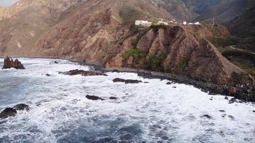 EL Benijo Tenerife above the ocean 7 Full Hd
